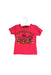 A Pink Short Sleeve T Shirts from Hysteric Mini in size 12-18M for girl. (Front View)