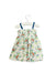 A White Sleeveless Dresses from Petit Bateau in size 6-12M for girl. (Back View)