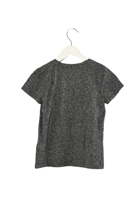 A Grey Short Sleeve T Shirts from Roots in size 4T for neutral. (Back View)