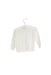 A White Cardigans from Petit Bateau in size 6-12M for girl. (Back View)