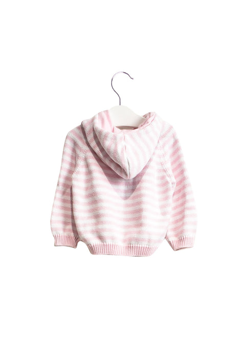 A Pink Lightweight Jackets from Kissy Kissy in size 6-12M for girl. (Back View)