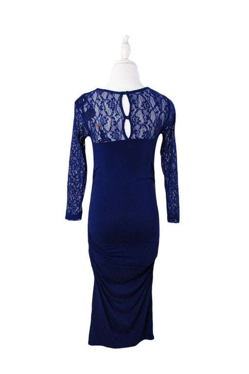 A Blue Long Sleeve Dresses from Isabella Oliver in size XS for maternity. (Front View)