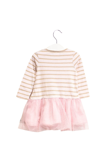 A Gold Sweater Dresses from Seed in size 3-6M for girl. (Back View)