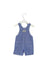 A Blue Long Overalls from Petit Bateau in size 6-12M for neutral. (Back View)