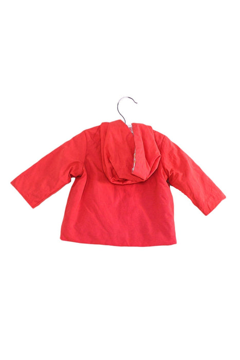 A Pink Lightweight Jackets from Jacadi in size 3-6M for girl. (Back View)