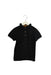 A Black Short Sleeve Polos from Catimini in size 8Y for boy. (Front View)