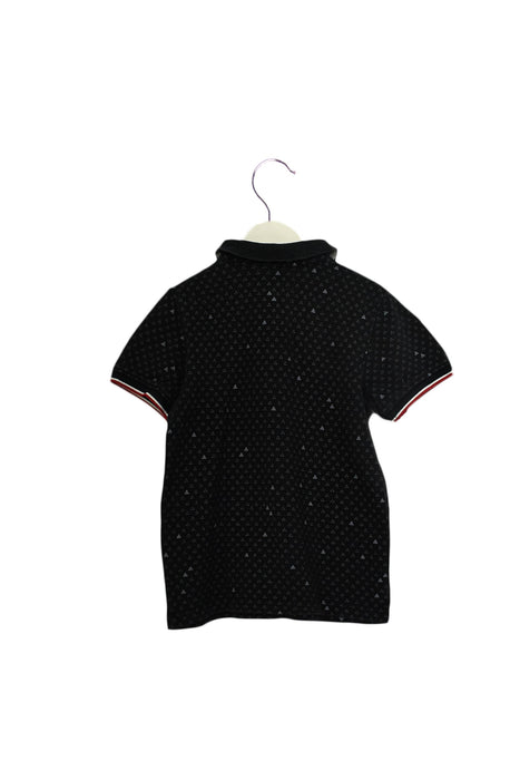 A Black Short Sleeve Polos from Catimini in size 8Y for boy. (Back View)