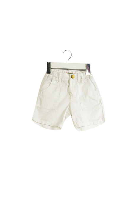 A White Shorts from Bonpoint in size 3-6M for neutral. (Front View)