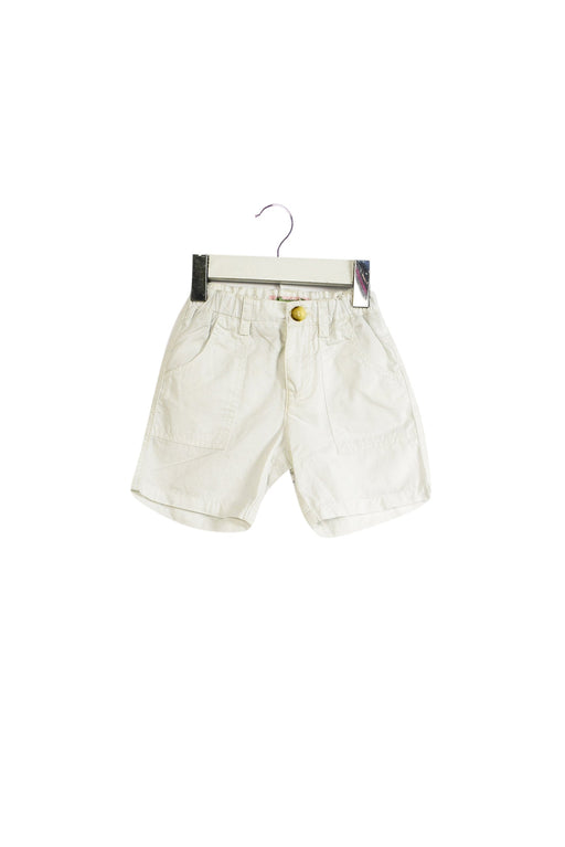A White Shorts from Bonpoint in size 3-6M for neutral. (Front View)
