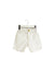 A White Shorts from Bonpoint in size 3-6M for neutral. (Front View)