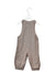 A Brown Long Overalls from Sergent Major in size 6-12M for boy. (Front View)