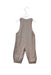 A Brown Long Overalls from Sergent Major in size 6-12M for boy. (Back View)