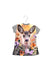 A Grey Short Sleeve T Shirts from Molo in size 3-6M for girl. (Back View)