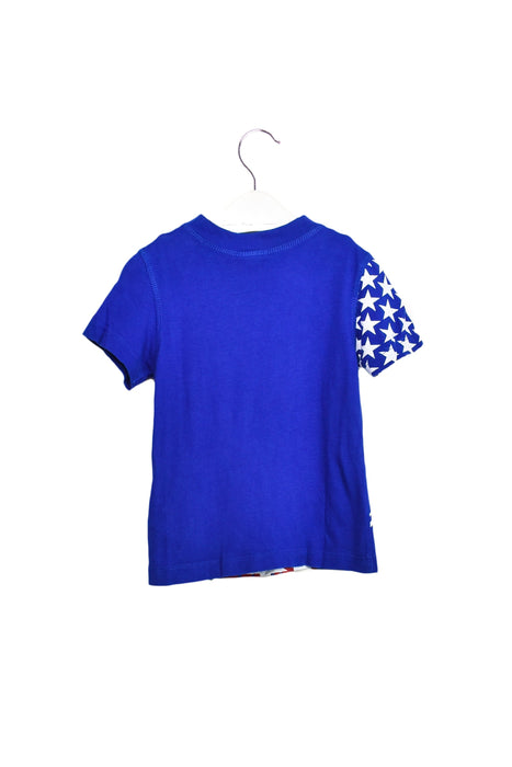 A Blue Short Sleeve T Shirts from Diesel in size 6-12M for boy. (Back View)