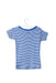 A Blue Short Sleeve T Shirts from Miki House in size 18-24M for girl. (Back View)