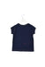 A Navy Short Sleeve T Shirts from Velveteen in size 6-12M for girl. (Back View)