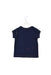 A Navy Short Sleeve T Shirts from Velveteen in size 6-12M for girl. (Front View)