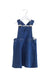 A Blue Overall Dresses from Bardot Junior in size 2T for girl. (Front View)