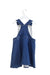A Blue Overall Dresses from Bardot Junior in size 2T for girl. (Back View)