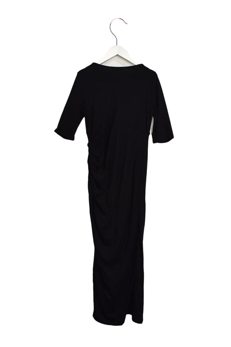A Black Short Sleeve Dresses from Isabella Oliver in size XS for maternity. (Back View)