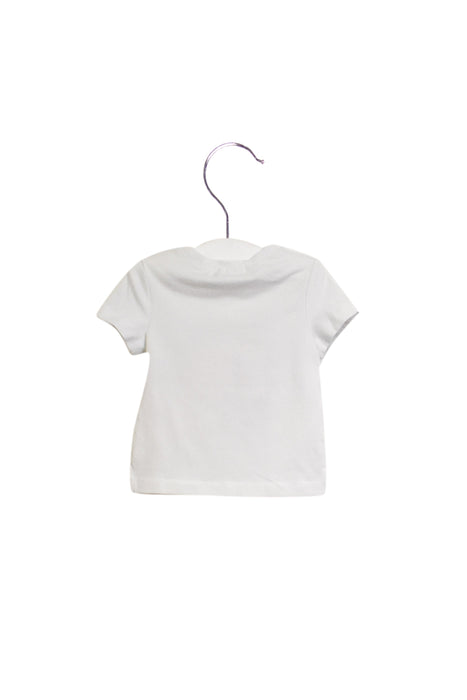 A White Short Sleeve T Shirts from Nicholas & Bears in size 12-18M for girl. (Front View)