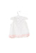 A White Sleeveless Tops from Janie & Jack in size 6-12M for girl. (Back View)