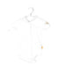 A White Bodysuits from Steiff in size 0-3M for neutral. (Front View)