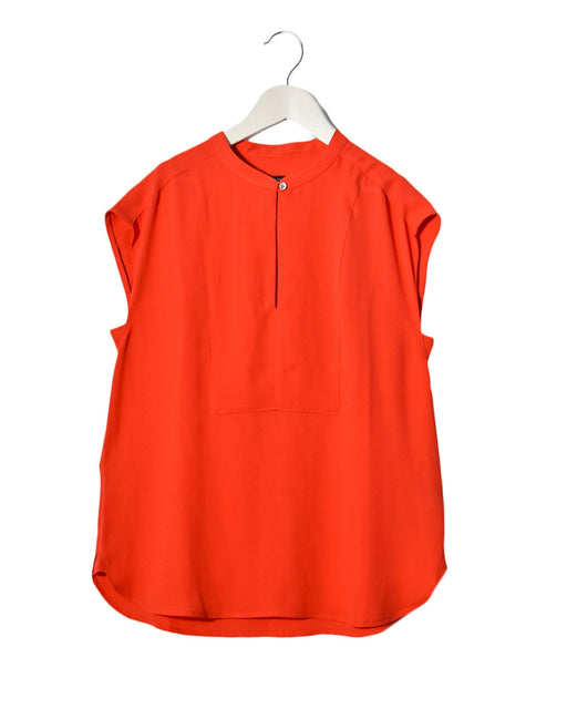 A Red Sleeveless Tops from J.Crew Maternity in size XS for maternity. (Front View)