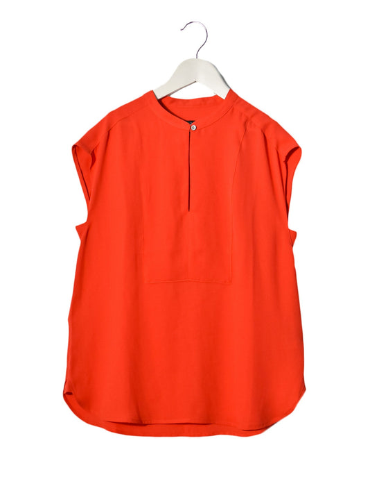 A Red Sleeveless Tops from J.Crew Maternity in size XS for maternity. (Front View)