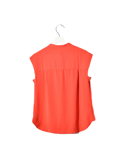 A Red Sleeveless Tops from J.Crew Maternity in size XS for maternity. (Front View)