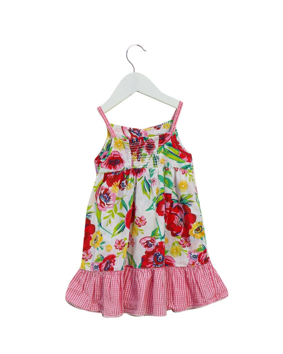 A Multicolour Sleeveless Dresses from Monsoon in size 6-12M for girl. (Back View)