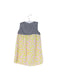 A Multicolour Sleeveless Dresses from Seed in size 6-12M for girl. (Back View)