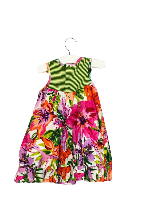 A Multicolour Sleeveless Dresses from Catimini in size 6-12M for girl. (Back View)