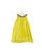 A Yellow Sleeveless Dresses from Ralph Lauren in size 6-12M for girl. (Back View)