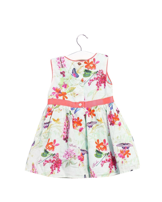 A Green Sleeveless Dresses from Baker by Ted Baker in size 6-12M for girl. (Front View)