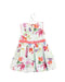 A Green Sleeveless Dresses from Baker by Ted Baker in size 6-12M for girl. (Front View)