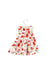 A White Sleeveless Dresses from Gingersnaps in size 3-6M for girl. (Back View)