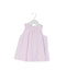 A Pink Sleeveless Dresses from Jacadi in size 3-6M for girl. (Front View)