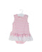 A Pink Sleeveless Dresses from Seed in size 3-6M for girl. (Front View)