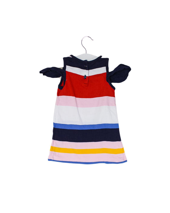 A Multicolour Sleeveless Dresses from Tommy Hilfiger in size 6-12M for girl. (Back View)