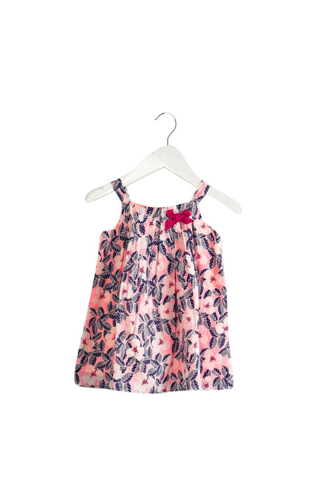 A Pink Sleeveless Dresses from Sergent Major in size 6-12M for girl. (Front View)