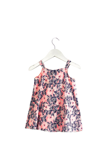 A Pink Sleeveless Dresses from Sergent Major in size 6-12M for girl. (Back View)