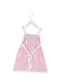 A Pink Sleeveless Dresses from Nicholas & Bears in size 12-18M for girl. (Back View)
