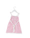 A Pink Sleeveless Dresses from Nicholas & Bears in size 12-18M for girl. (Back View)