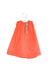A Pink Sleeveless Dresses from Velveteen in size 6-12M for girl. (Back View)
