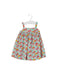 A Multicolour Sleeveless Dresses from Petit Bateau in size 3-6M for girl. (Back View)