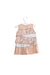 A Pink Sleeveless Dresses from Organic Baby in size 3-6M for girl. (Back View)