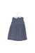 A Navy Sleeveless Dresses from Rachel Riley in size 3-6M for girl. (Back View)
