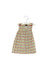 A Blue Sleeveless Dresses from Tea in size 6-12M for girl. (Back View)