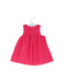 A Pink Sleeveless Dresses from Jacadi in size 3-6M for girl. (Back View)